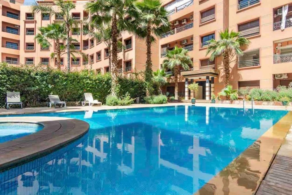 Appartement Marrakech Hivernage N54 Residence Caprice Palace Marakeş Dış mekan fotoğraf