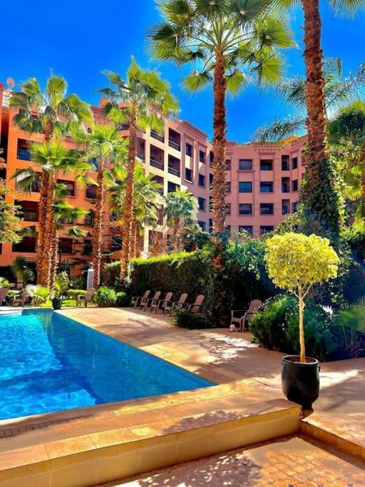 Appartement Marrakech Hivernage N54 Residence Caprice Palace Marakeş Dış mekan fotoğraf