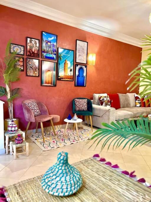 Appartement Marrakech Hivernage N54 Residence Caprice Palace Marakeş Dış mekan fotoğraf