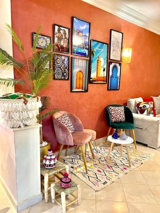 Appartement Marrakech Hivernage N54 Residence Caprice Palace Marakeş Dış mekan fotoğraf