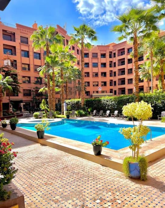 Appartement Marrakech Hivernage N54 Residence Caprice Palace Marakeş Dış mekan fotoğraf
